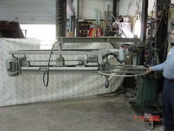 granite polishing  machne from johnson machine shop
